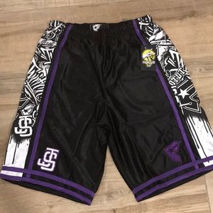 Famous Stars & Straps Twitch Stencil shorts